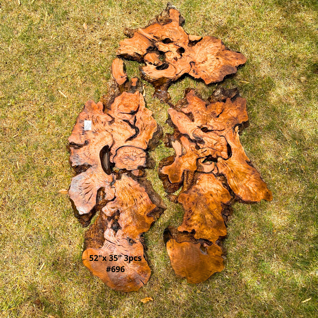 52"x 35"x1 1/2" 3pcs #696