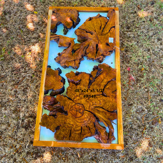 Pre Cut Resin Table Kit 48"x24"x1 1/2" #R149