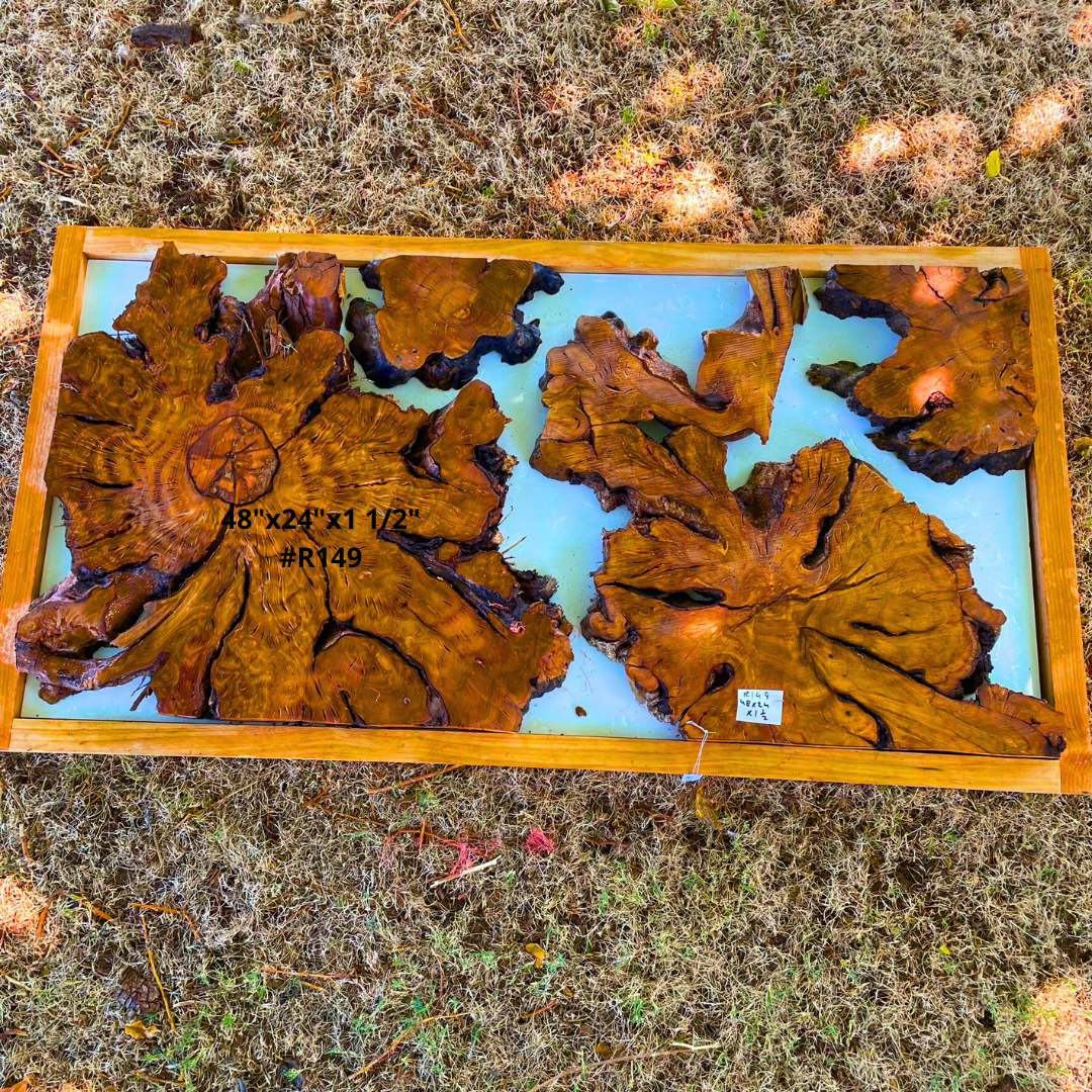 Pre Cut Resin Table Kit 48"x24"x1 1/2" #R149