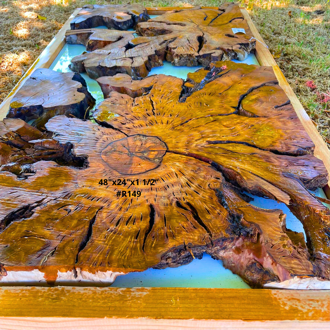 Pre Cut Resin Table Kit 48"x24"x1 1/2" #R149