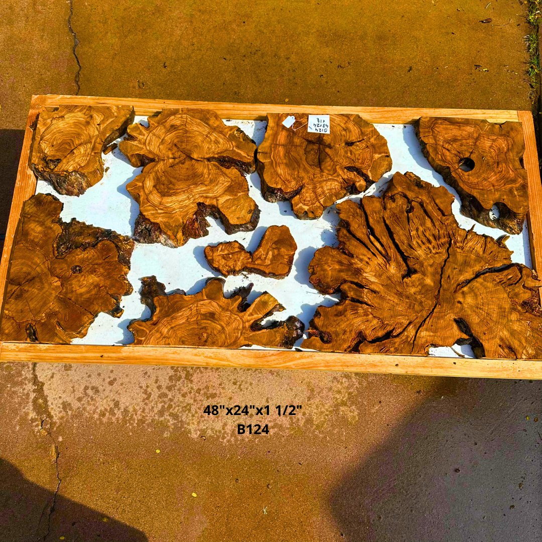 Olive Pre Cut Resin Kit 48"x24"x1 1/2" B124