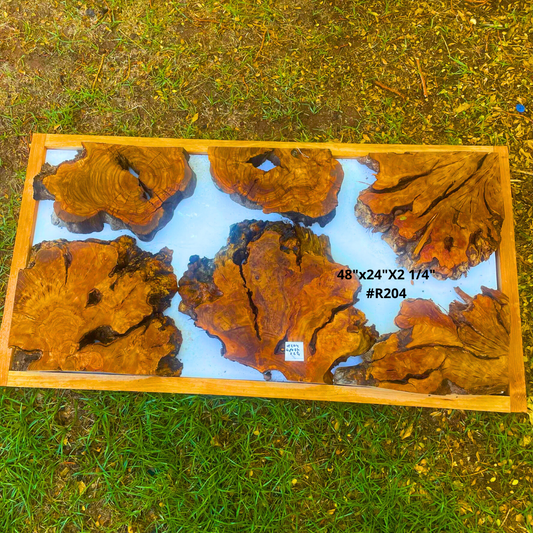 Pre Cut Resin Table Kit 48"x24"x2 1/4" #R204