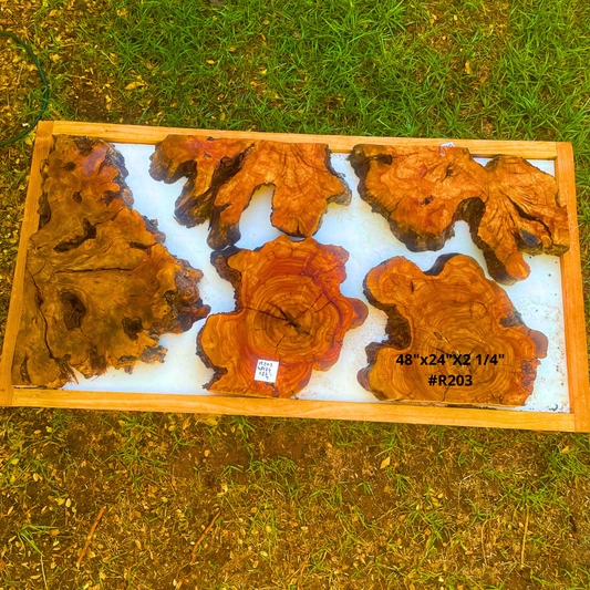 Pre Cut Resin Table Kit 48"x24"x2 1/4" #R203