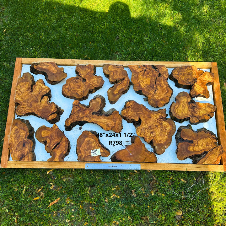 Olive Wood Pre Cut Kit 48"x24x1 1/2“ R798