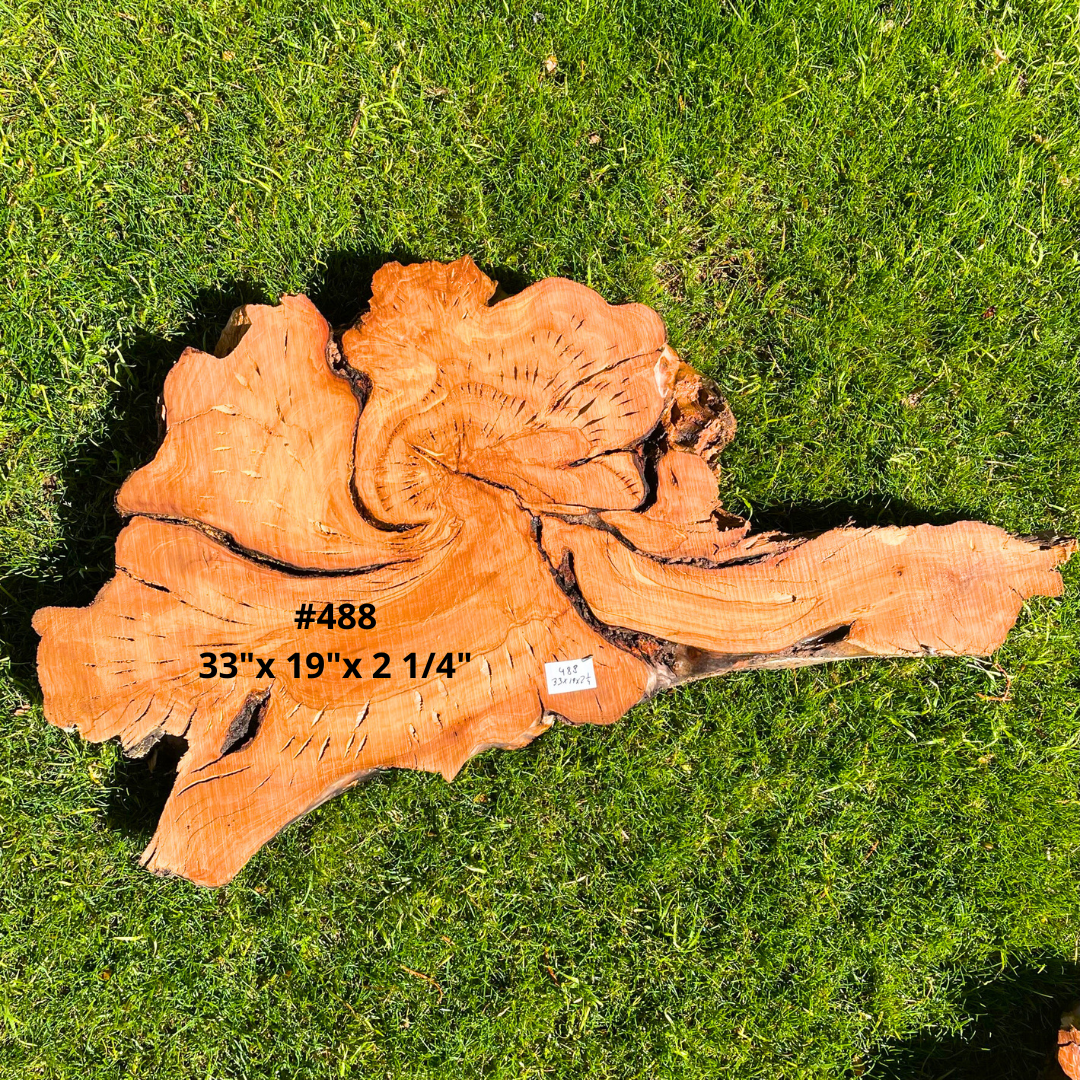 #488 33"x 19"x 2 1/4"