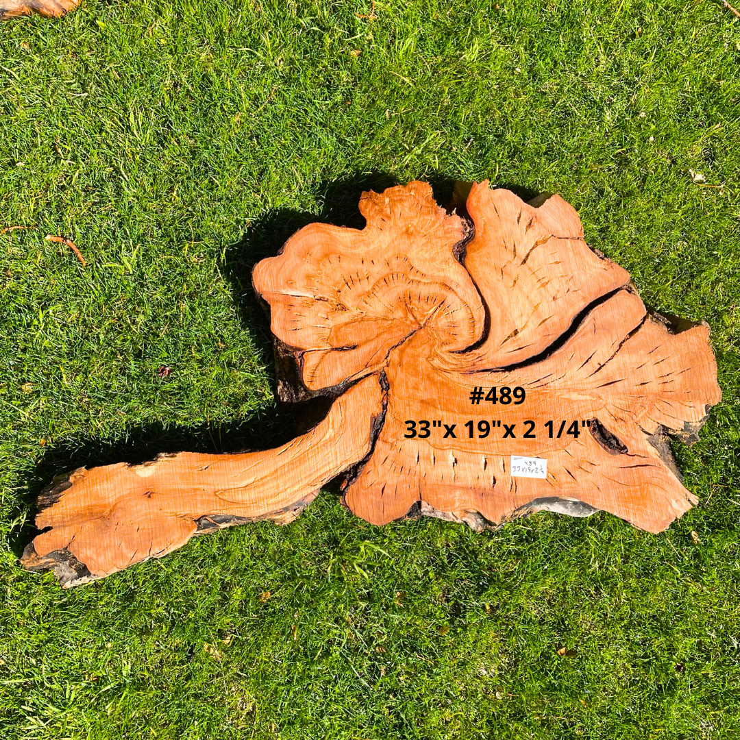 #489 33"x 19"x 2 1/4"