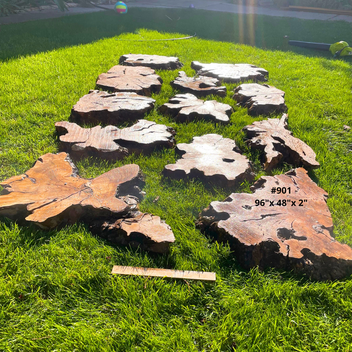 Burl Pieces for 96"x48" Table