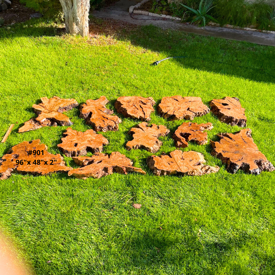 Burl Pieces for 96"x48" Table