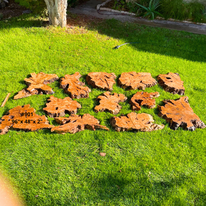 Burl Pieces for 96"x48" Table