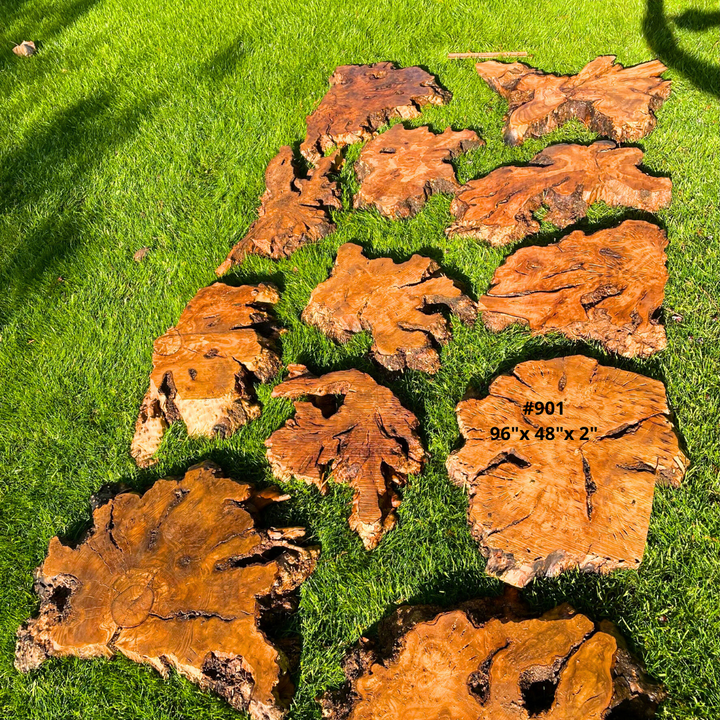 Burl Pieces for 96"x48" Table