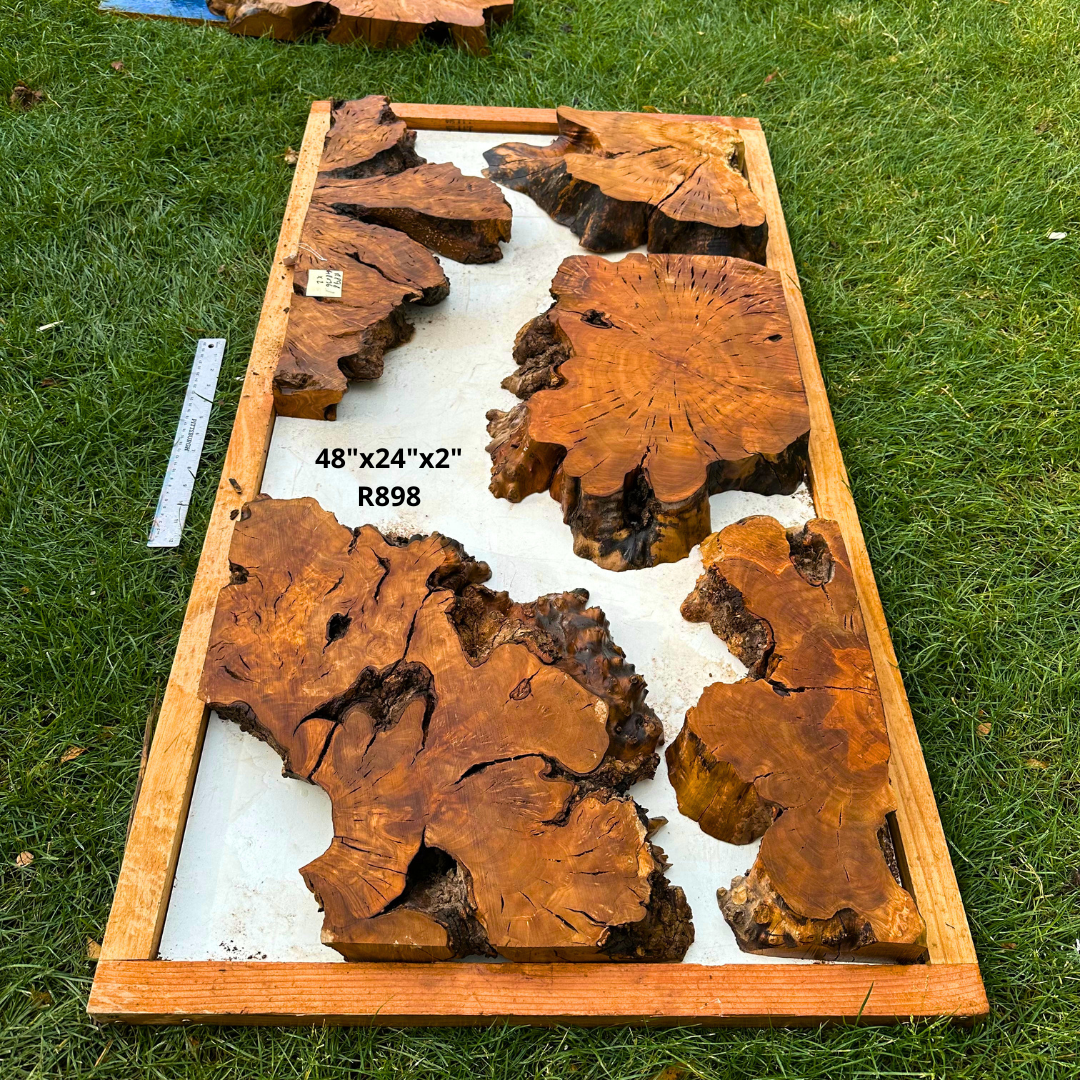 Olive Wood Pre Cut Kit 48"x24"x2" R898