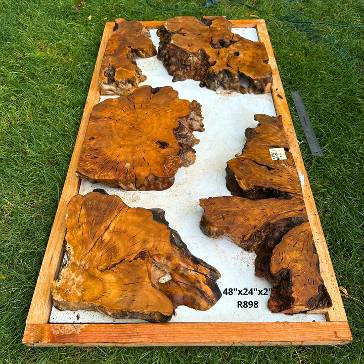 Olive Wood Pre Cut Kit 48"x24"x2" R898