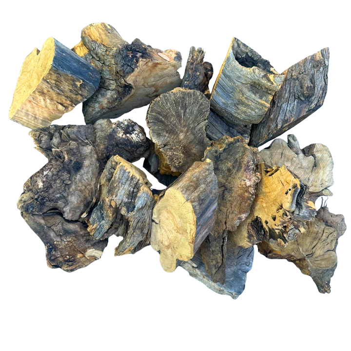 Seasoned Olive Wood Chunks for BBQ Grilling Smoking
