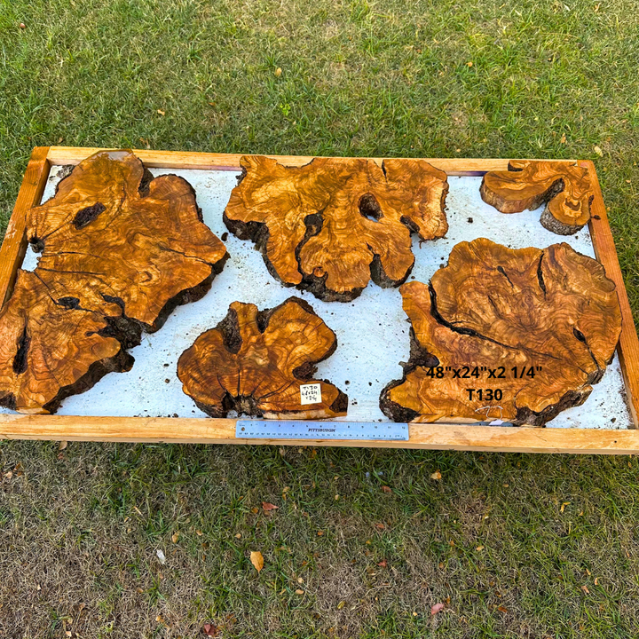Olive Wood Pre Cut Kit 48"x24"x2 1/4" T130