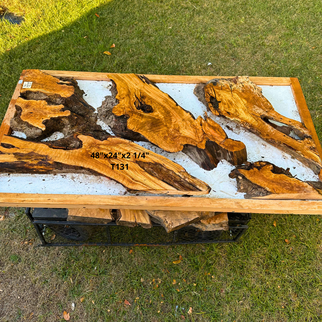 Olive Wood Pre Cut Kit 48"x24"x2 1/4" T131
