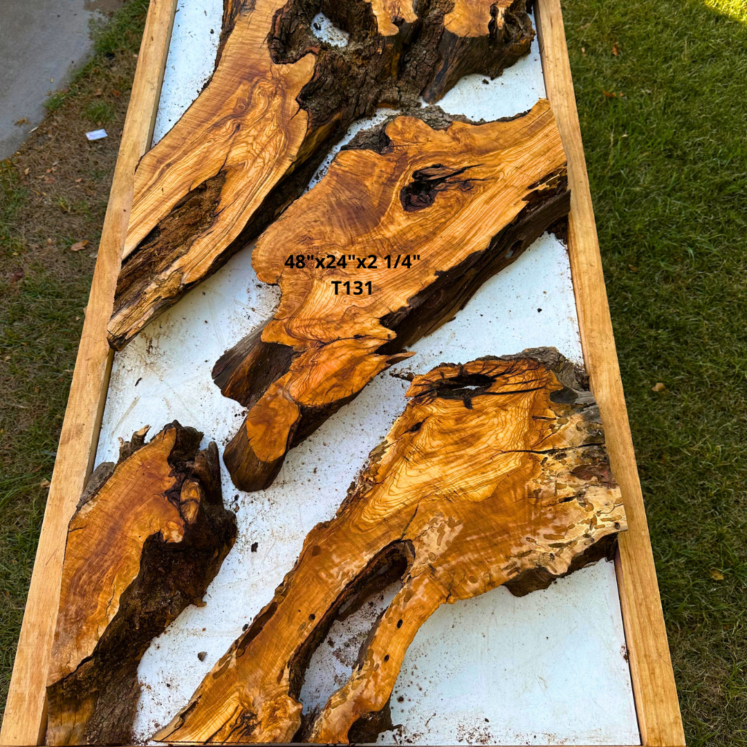 Olive Wood Pre Cut Kit 48"x24"x2 1/4" T131