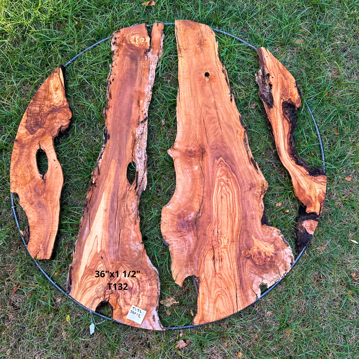 Olive Wood Pre Cut Kit 36"x1 1/2" T132
