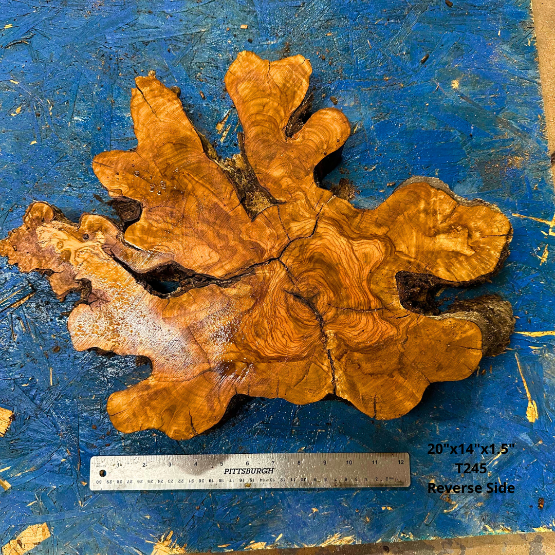 Olive Wood Cookie 20"x14"x1.5" T245