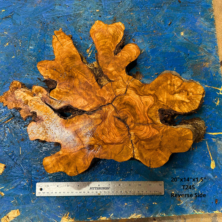 Olive Wood Cookie 20"x14"x1.5" T245