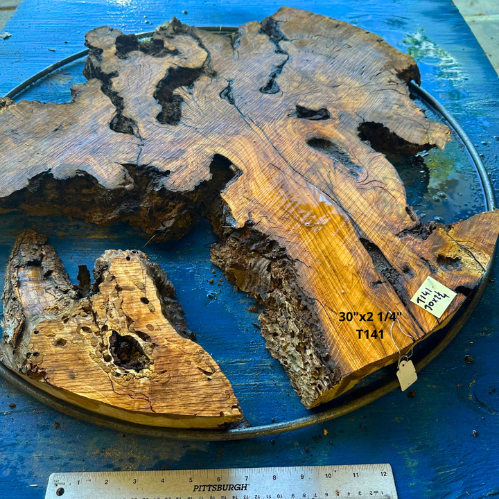 Live Olive Wood Pre Cut Kit for 30"x2 1/4" Table T142