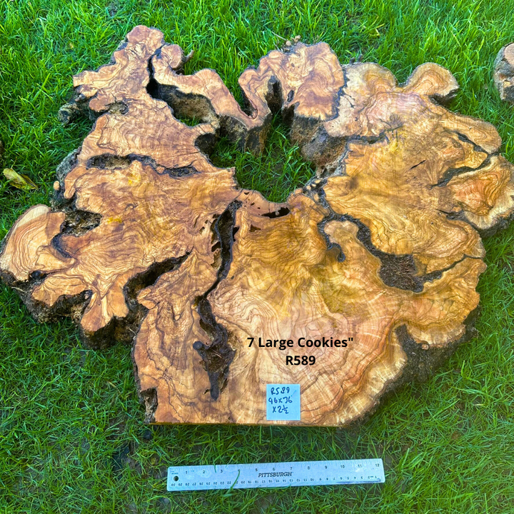 7 Extra Large Olive Slices R589