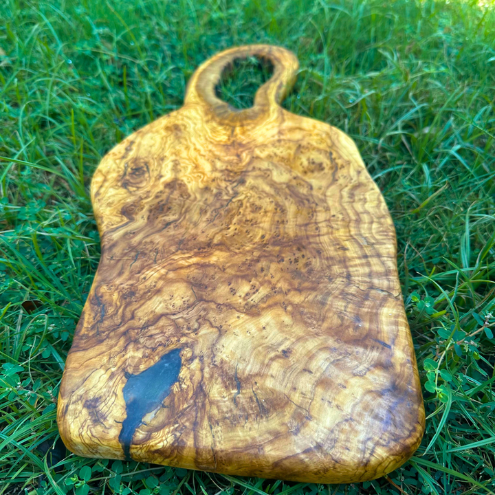 Live Edge Olive Wood Slab 22"x12"x1 1/4" T238
