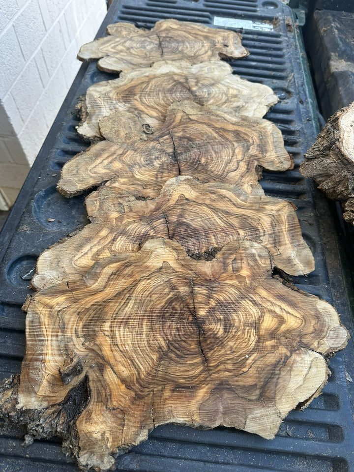 Wafer Thin Olive Wood Cookies
