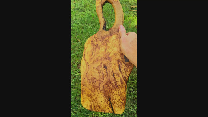 Live Edge Olive Wood Slab 22"x12"x1 1/4" T238