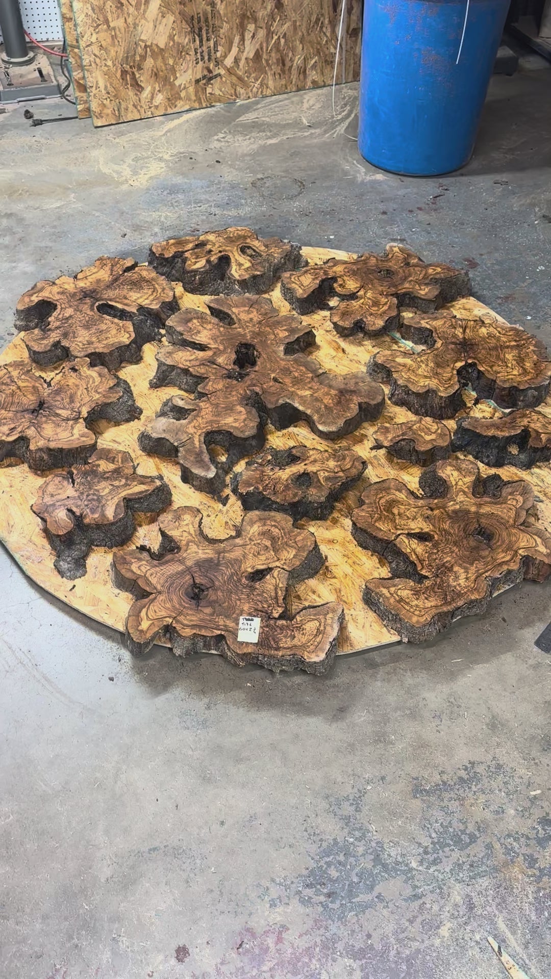 60"x2 1/4" Cookies for Large Circular Table T196